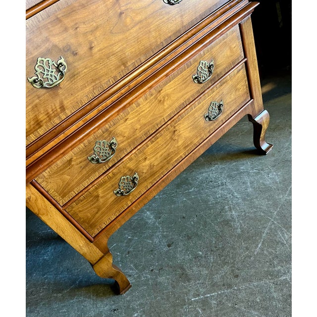 Baker Furniture Company Late 20th Century Milling Road Chest on Chest For Sale - Image 4 of 12