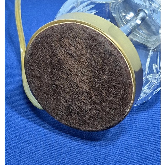 1990s Set of Two Waterford Crystal Fiona Table Lamps For Sale In Phoenix - Image 6 of 12