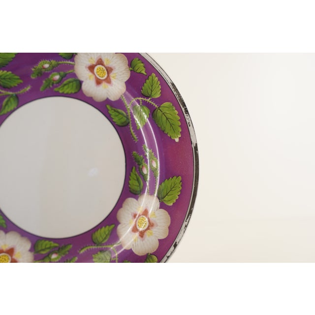 Ceramic 19th Century Wedgwood Pearlware Pottery Dessert Plate For Sale - Image 7 of 18
