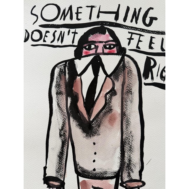 Paper Eamonn O'Boyle, Something Doesn't Feel Right, Amsterdam, 2024, Artwork on Paper For Sale - Image 7 of 15