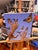 Blue Butterflies and Me by Kathleen Varadi, 2016 Oil on Canvas For Sale - Image 8 of 12