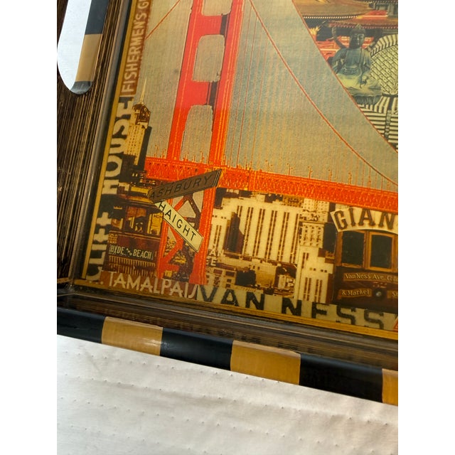 Annie Modica for Gump's Lacquered Tray, Signed For Sale In San Francisco - Image 6 of 12