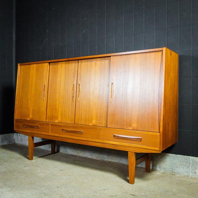 Mid-Century Sideboard with Mirror, 1960s For Sale - Image 6 of 14