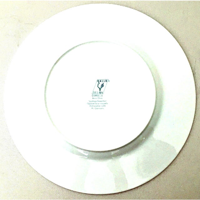 90's German Bone China Dinnerware "Corolla" by Villeroy & Boch