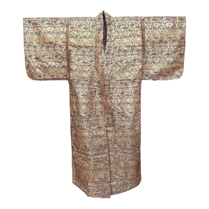 Japanese Brocade Noh Costume Kimono Robe Meiji Period