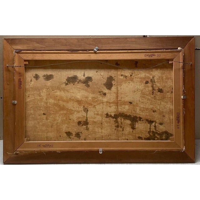 Original C1950s Vladimir Potocnjak 'croatia Village Landscape' Painting - Listed For Sale - Image 11 of 11