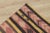 1950s 1950s Traditional Primitive Red Striped Kilim Runner Rug For Sale - Image 5 of 13