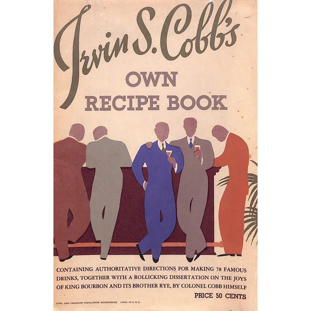 Irvin S. Cobb's Own Recipe Book For Sale - Image 4 of 4