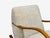 Swedish Modern, Rocking Chair, Elmwood, Beige Shearling, Sweden, 1940s For Sale In New York - Image 6 of 13