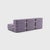 Contemporary Curt Modular Set - Flexible 3-Seater - Dama - 0039 (Lilac) by Ambivalenz, Set of 6 For Sale - Image 3 of 5