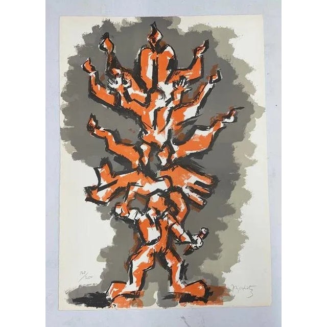 Tree of Life by Jacques Lipchitz Three Lithograph Portfolio Signed and Numbered by Artist! #128/250 For Sale - Image 11 of 12