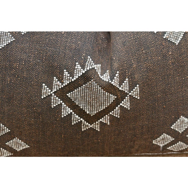 Pair of Cashbah Silk Lumbar Pillows For Sale In Los Angeles - Image 6 of 8