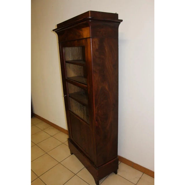 Antique Louis Philippe Mahogany Cabinet For Sale - Image 3 of 7