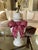 An elegant and increasingly difficult-to-find pair of authentic BetLar Inc. ceramic table lamps, featuring a striking...