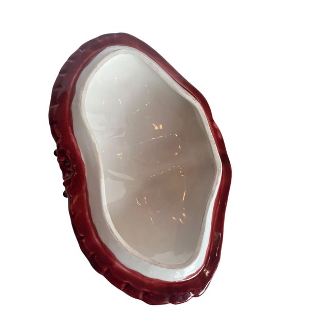 French 1950s French Majolica Palissy Ware Crab Tureen For Sale - Image 3 of 6