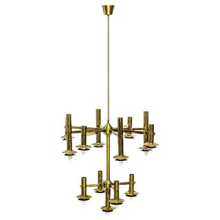 Chandelier by Holger Johansson for Westal, 1970s For Sale