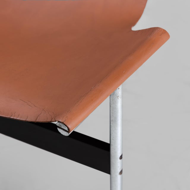 T-Chair by Katavolos, Kelley and Littell for Icf De Padua, 1960s, Set of 6 For Sale - Image 11 of 14