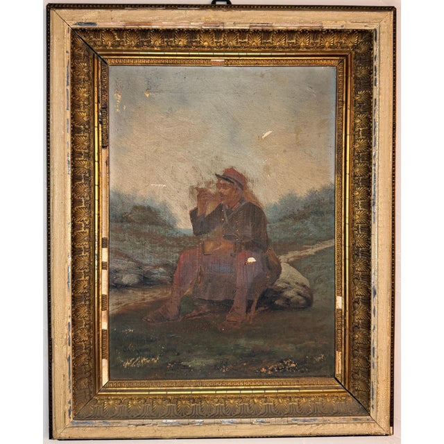 CHAIRISH LISTING COPY — SAVAROI PAIR Title: A Matched Pair of Antique French Military Oil Paintings, Signed Savaroi, 1896,...