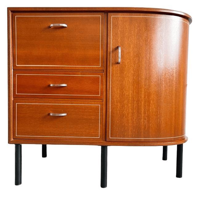 Black Vintage Danish Formule Chest of Drawers, 1960s For Sale - Image 8 of 8