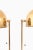Gold Model B-075 Table Lamps from Bergbom, Sweden, Set of 2 For Sale - Image 8 of 9