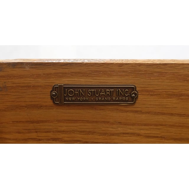 Pair of Black & White James Mont Style Bachelor 3 Drawer Chests Mid Century MINT For Sale - Image 12 of 15