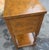 Late 20th Century Baker Furniture Georgian-Style Carved Oak Welsh Dresser With Open Plate Rack [2-Part], Brass Bail Hardware and Turned Supports For Sale - Image 13 of 15