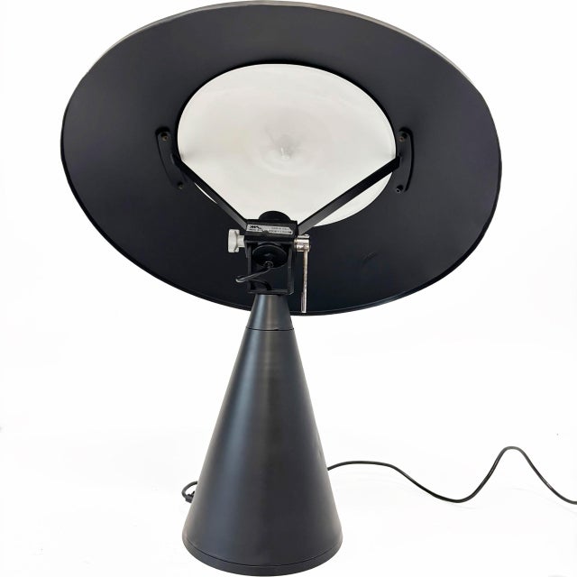 Industrial 1970s Lamp by Elio Martinelli for Martinelli Luce, Italy For Sale - Image 3 of 5