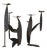 Vintage Sculptural Brutalist Candleholders, 1960, Set of 2 For Sale