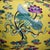 Large Vintage Famille Rose Yellow Ground Double-Gourd Vase With Eight Treasures For Sale - Image 4 of 5