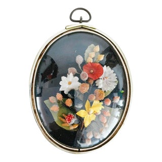 Vintage Convex Glass Wall Hanging from Artilux, 1950s For Sale