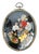 Vintage Convex Glass Wall Hanging from Artilux, 1950s For Sale