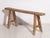 Antique Wooden Bench, 1870s For Sale - Image 6 of 8