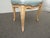 Set of Four Vintage French Provincial Louis XVI Blue Leather Cane Dining Chairs For Sale - Image 10 of 12