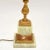 Gold Large Vintage French Onyx & Gilt Metal Table Lamp, 1930s For Sale - Image 8 of 9