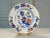 This striking antique platter features a vivid East Asian-inspired Chinoiserie layout in the celebrated Imari palette (or...