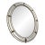 Vintage Venetian Style Oval Wall Mirror For Sale