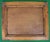 Sz: 19 3/4"H x 24"W x 1"D "Seven Seas Travel" Bulletin Board made of bamboo, woven cane, braiding, and leatherette straps...