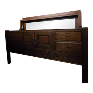 Marked Down (Again)! 1910s Arts & Craft-Style J K Rishel Solid Oak Buffet For Sale