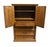 Wood Thomasville Furniture Serenade Collection Burled Walnut Italian Neoclassical Tuscan Style 40" Armoire 21211-340 For Sale - Image 7 of 16