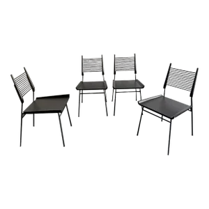 1950s Set of Four Paul McCobb Planner Group "Shovel" Dining Chairs