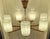 Mid-Century Modern Vintage German Chandelier in Walnut, 1960s For Sale - Image 3 of 8