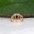 2.7Ct Tanzanite Ring With Lab Grown Diamond Accents: Solid 14k Gold, Size 6.75 For Sale - Image 9 of 10