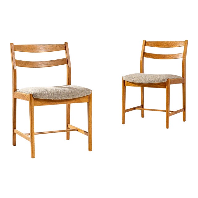 20th Century Danish Wooden Chairs, Pair For Sale