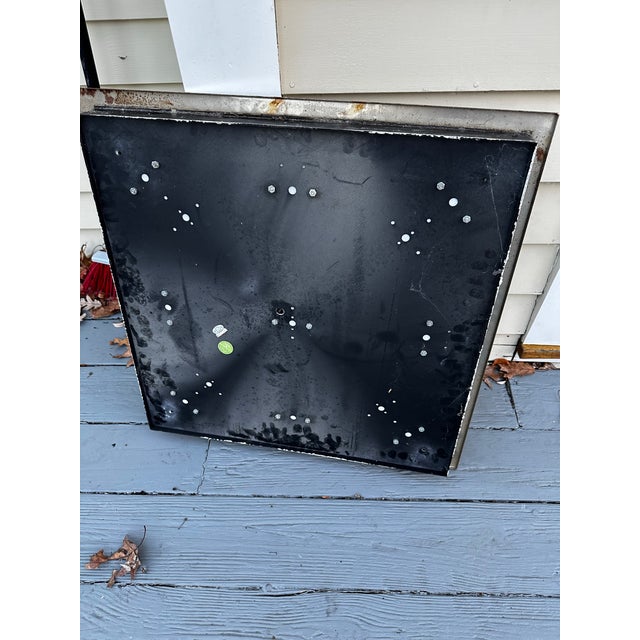 Mid-Century Modern Mid-Century Modern Lightolier 9 Light Chrome Ceiling Fixture For Sale - Image 3 of 5