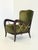 Brown Art Deco Italian Chair attributed to Paolo Buffa, 1940s For Sale - Image 8 of 17