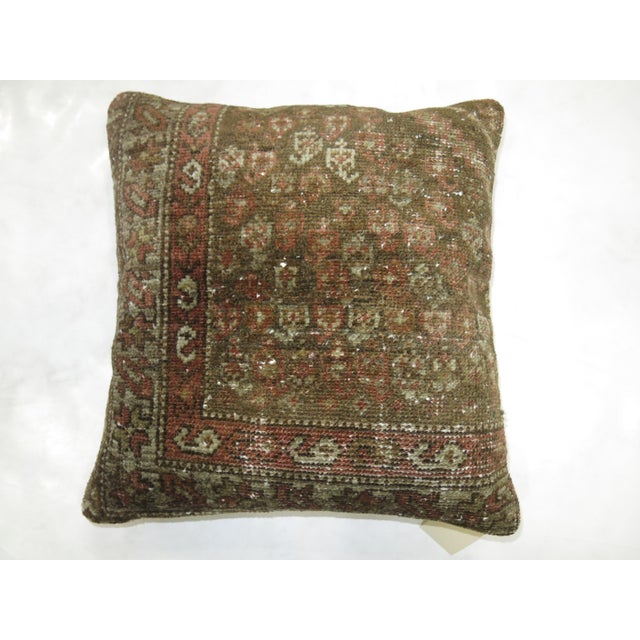 Malayer Rug Pillow For Sale - Image 4 of 5