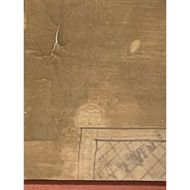 Beige 18th C. Indian Gouache Painting For Sale - Image 8 of 12