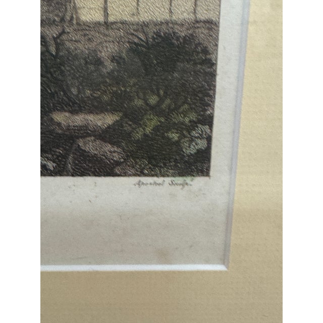 Cornelius Apostool Engraving of the Temple of Caius & Lucius Caesar For Sale In San Francisco - Image 6 of 10