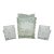 Rosenthal Crystal Paper Bag Collection Vases - 3 Piece Set For Sale