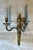 Set of four Louis XVI style bronze wall sconces For Sale - Image 6 of 12